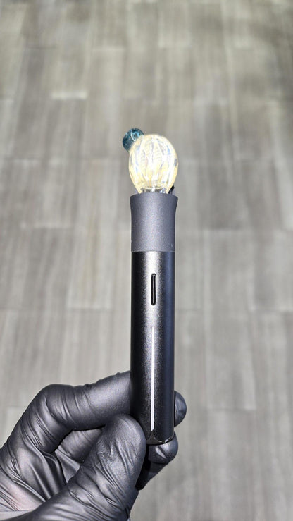 Soft Spoken Glass - Gold & Silver Fume Pivot Top