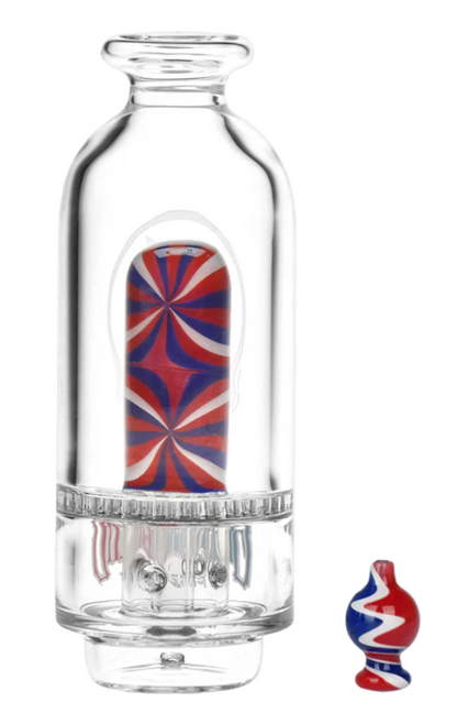 Grateful Dead x Pulsar Sandblast Stealie Attachment Set for Puffco Peak & Peak Pro