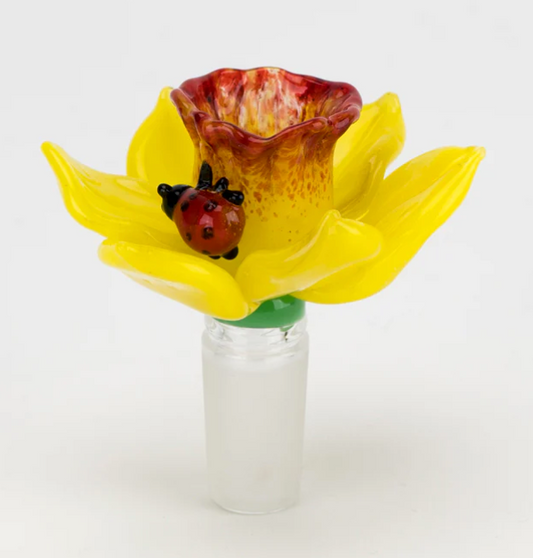 Empire Glassworks Daffodil Bowl Piece