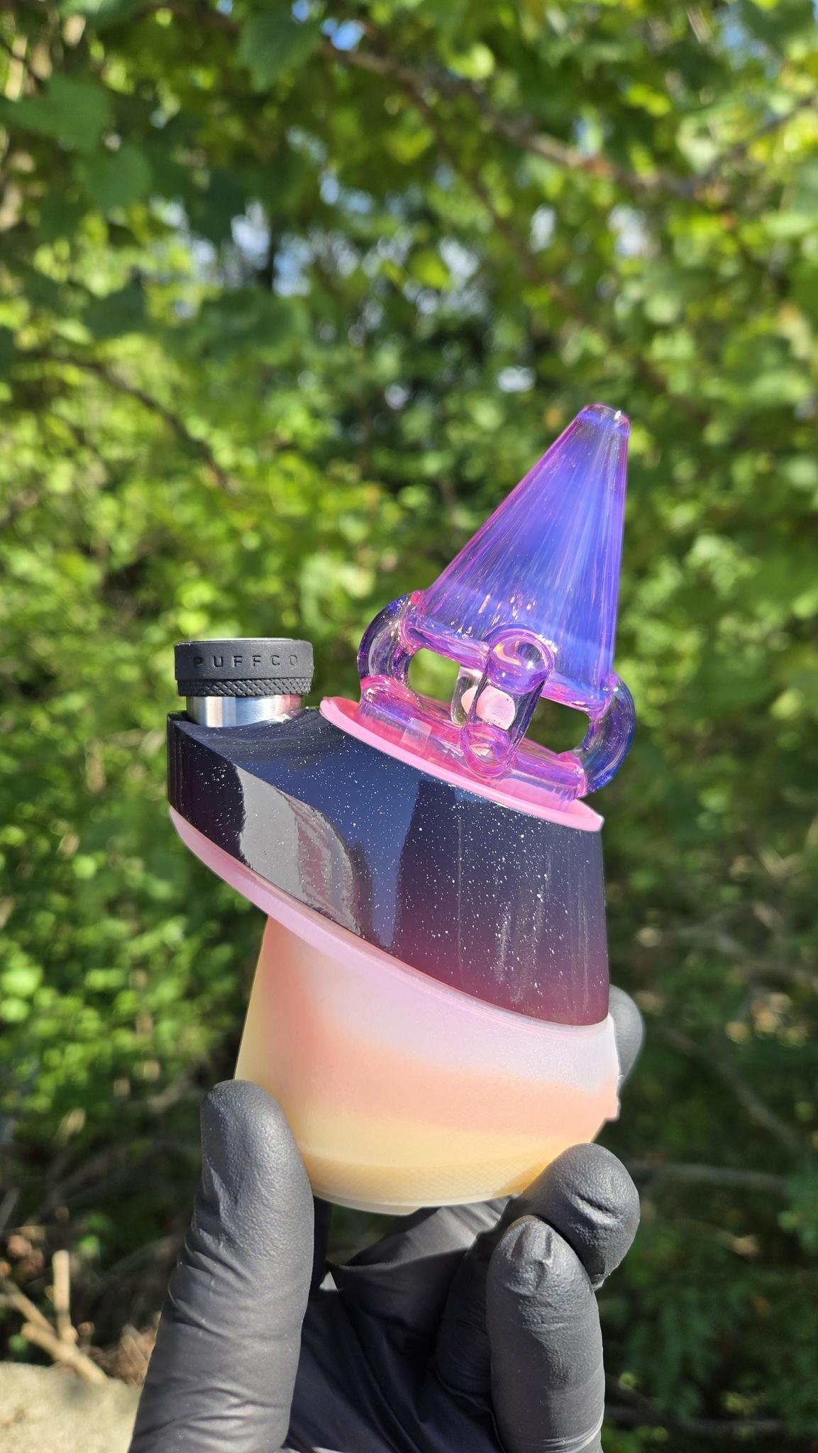 Sleeps - Full Color Faceted With Opal Dry Puffco Peak/Pro Attachment #1