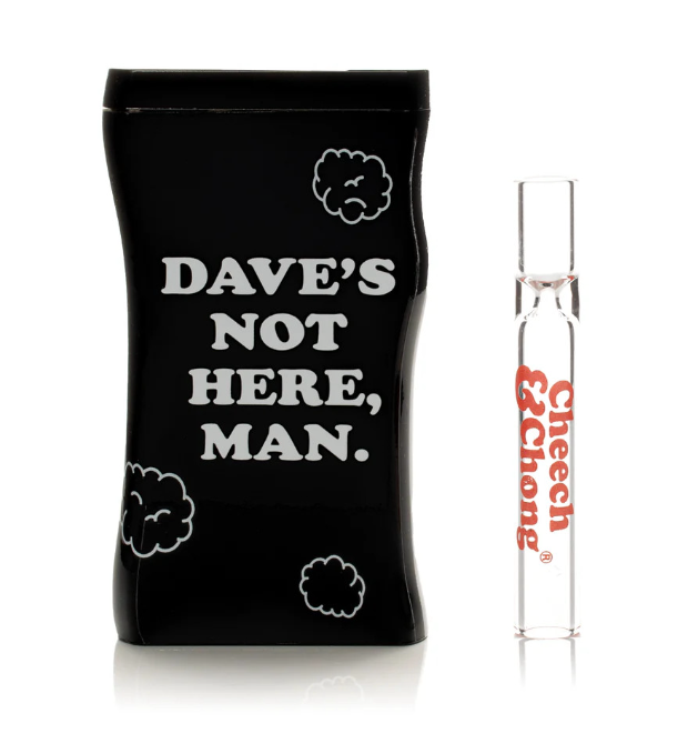 Cheech & Chong - 3.8" Dugout With Chillum