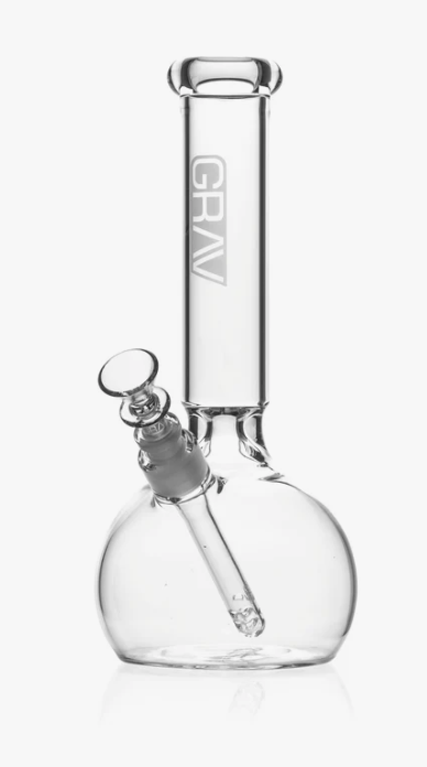 Grav - Large Round Base Water Pipe