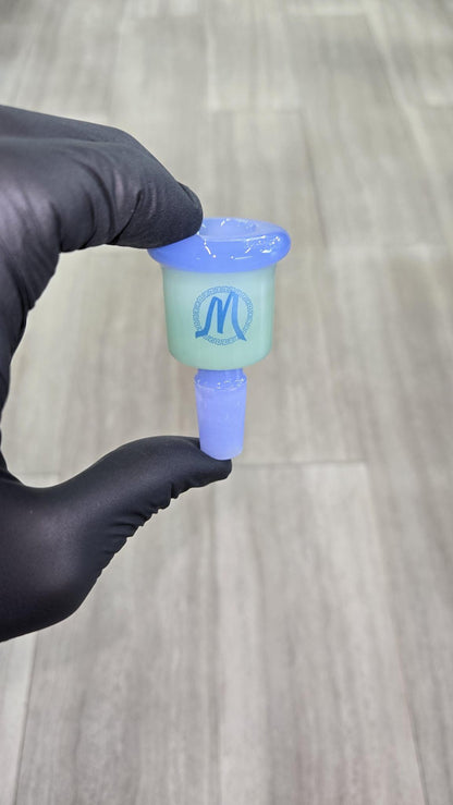 Monark Glass - 7" Heavyweight Bubbler Compact And Reliable Design