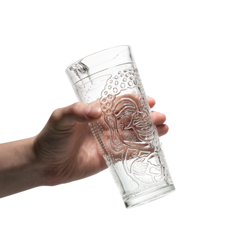 Milkyway Glass - Laughing Buddha 7.5″ Tall Tumbler