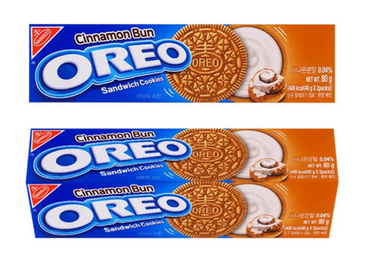 Oreo Cookies Cinnamon Bun Flavor (China)