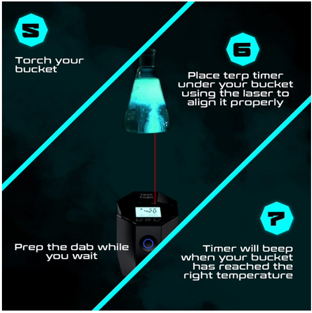 Octave Terp Timer - Black