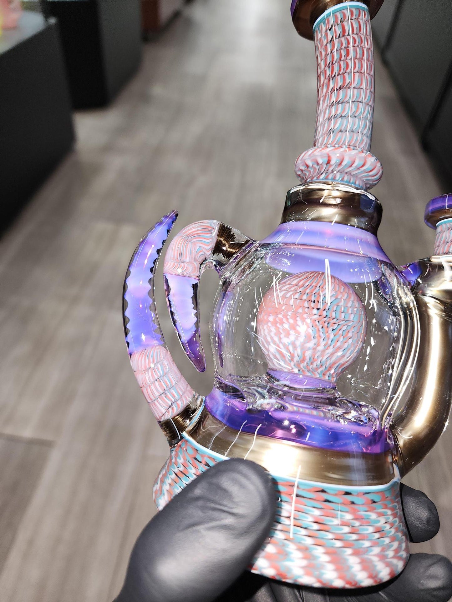 Conversion Glass - Faceted Blooper