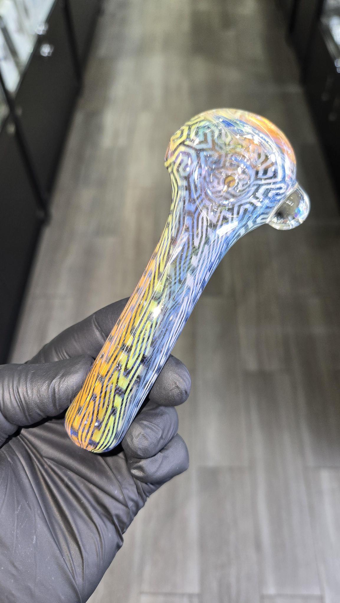 Hefe Glass - Fumed Etch Spoon #3