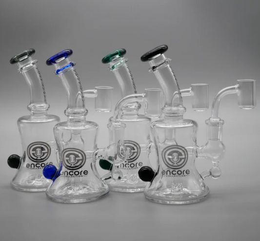 Encore Glass - 6" Hour Glass Beaker