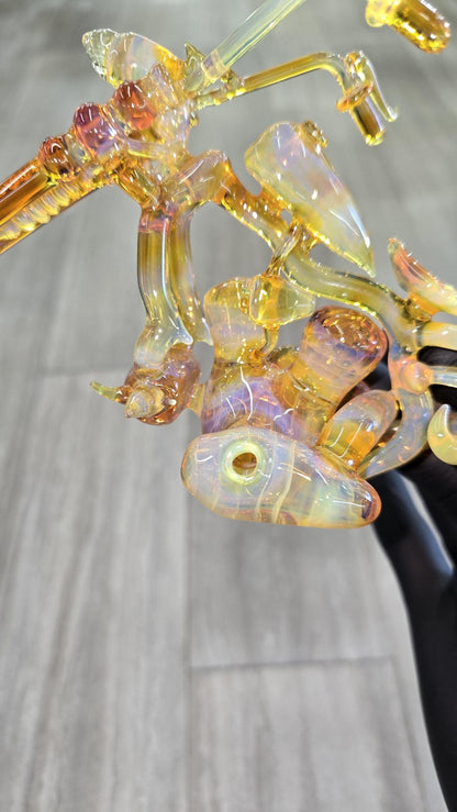 Rootin Tootin Glass - Harley Motorbike Dry Pipe