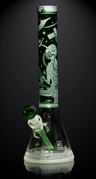 Milkyway Glass - Alien Artifacts 16″ Beaker Bong