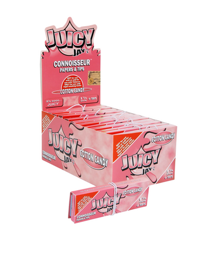 Juicy Jay's - Connoisseur Flavored Rolling Papers w Tips 1 1-4