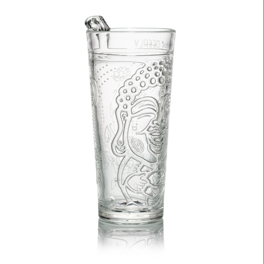 Milkyway Glass - Laughing Buddha 7.5″ Tall Tumbler