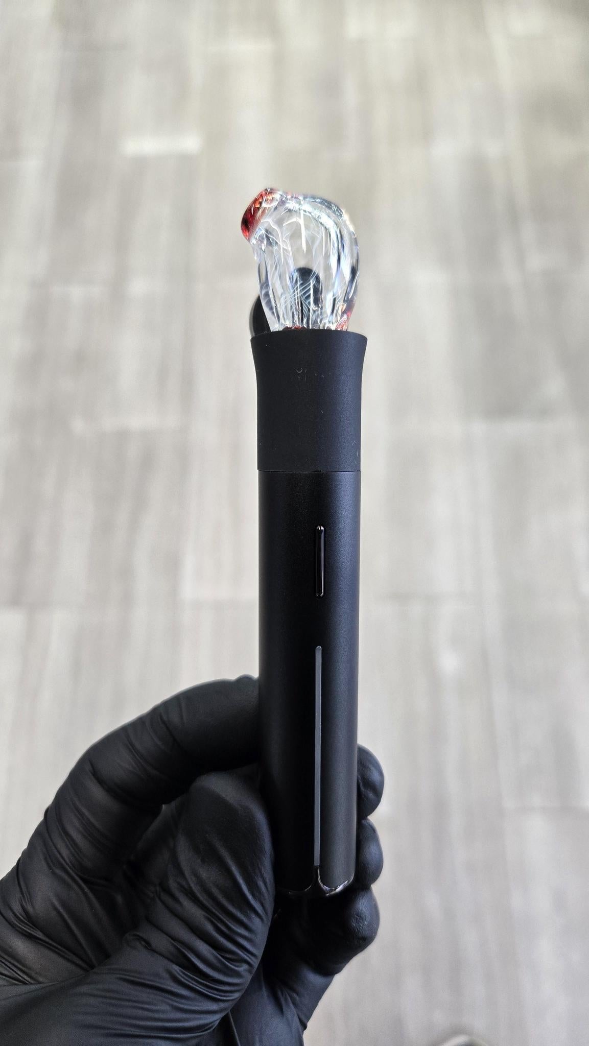 Soft Spoken Glass - Gold & Silver Fume Pivot Top