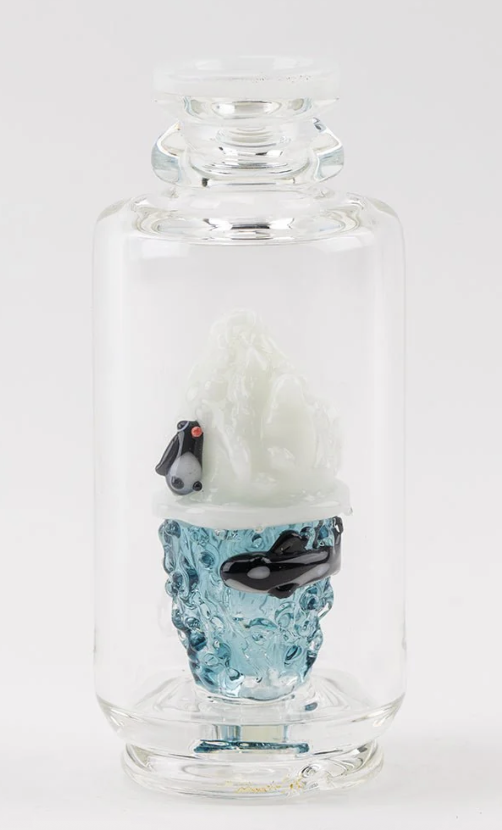 Empire Glassworks "Avenge the Arctic" Puffco Peak/Peak Pro Glass Attachment