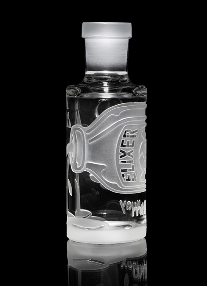 Milkyway Glass - Elixer Rose Clear Dry Ash Catcher