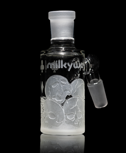 Milkyway Glass - Emperor’s Legacy Clear Dry Ash Catcher