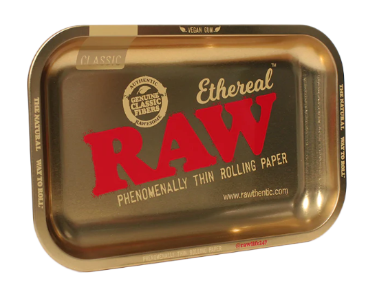 RAW - Ethereal Metal Rolling Tray - Large