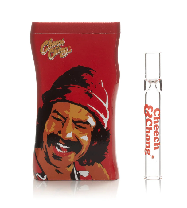 Cheech & Chong - 3.8" Dugout With Chillum