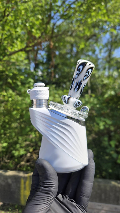 Indo Glass X Geoffmade - Clear Bottom Frit Work Dry Peak/Pro Attachment #1