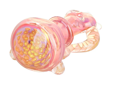 Utopian Honeycomb Glass Spoon Pipe