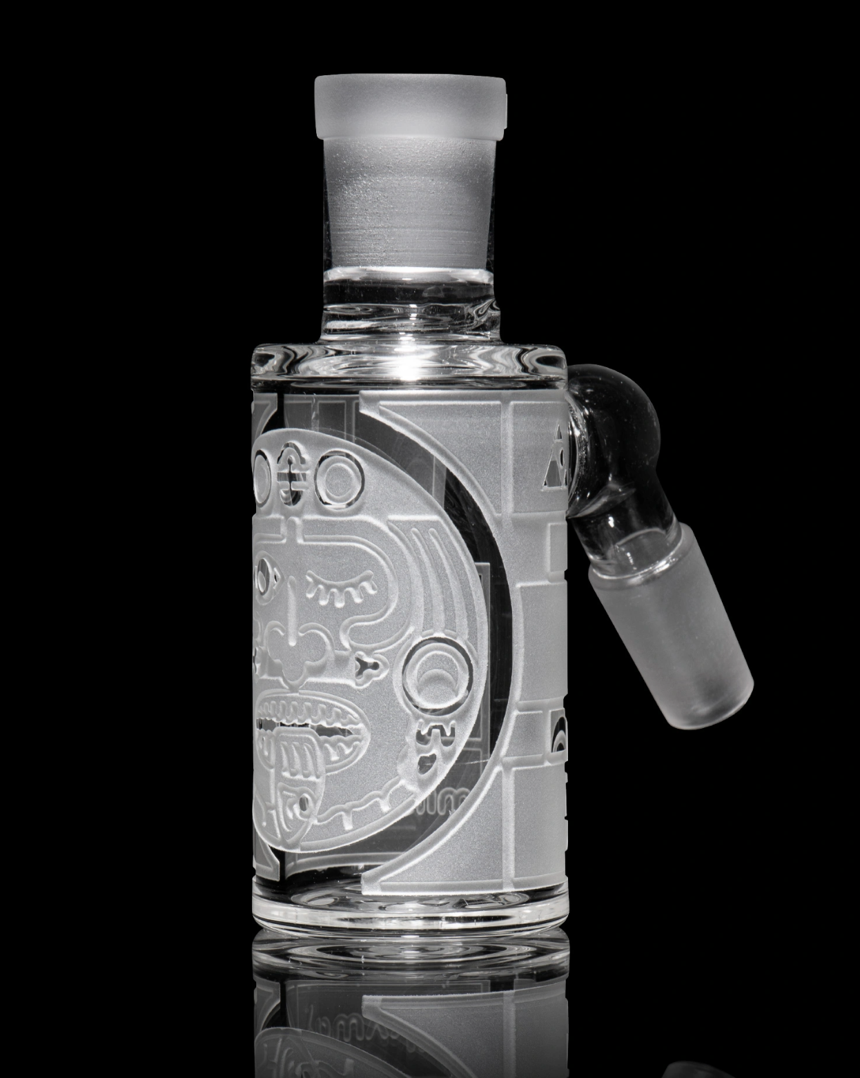 Milkyway Glass - Maya Clear Dry Glass Ash Catcher
