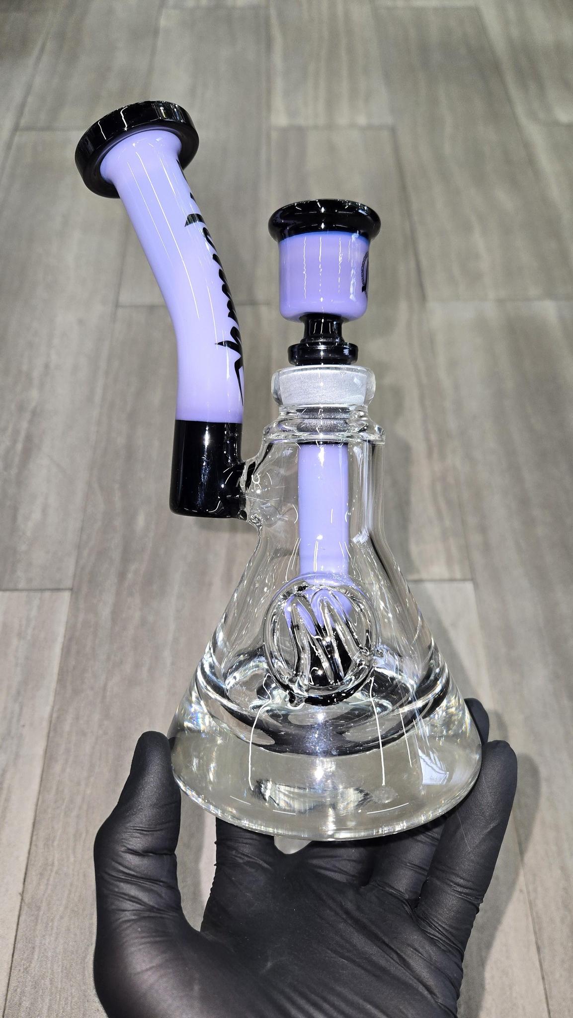 Monark Glass - 7" Heavyweight Bubbler Compact And Reliable Design