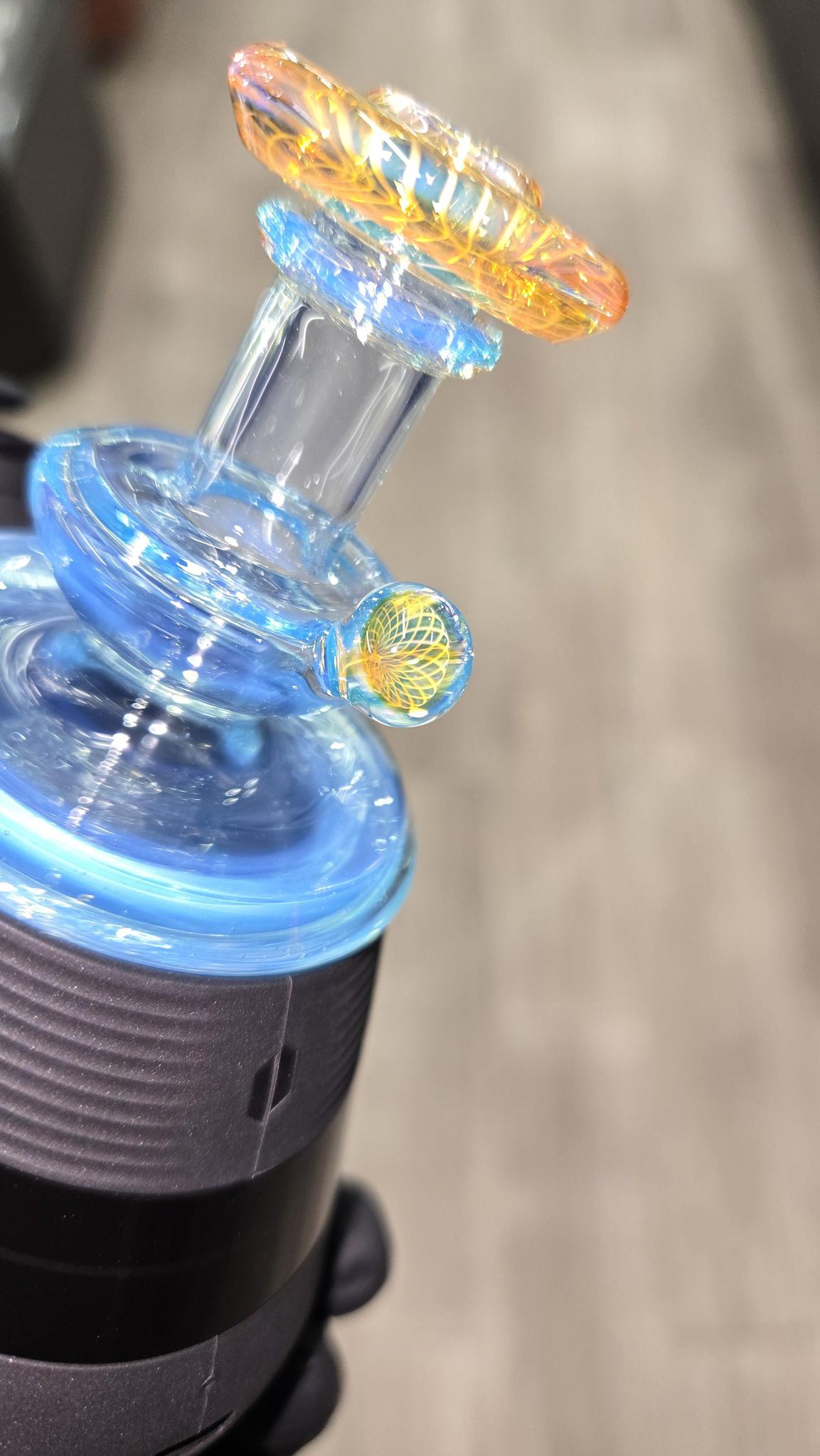 Gatez Glass - Neptunium Dry Top Puffco Peak/Pro Attachment