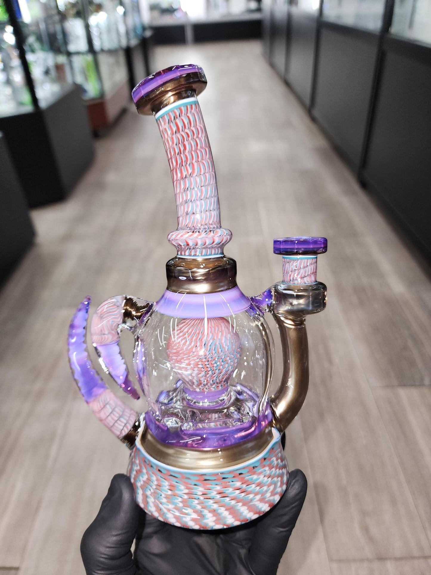 Conversion Glass - Faceted Blooper