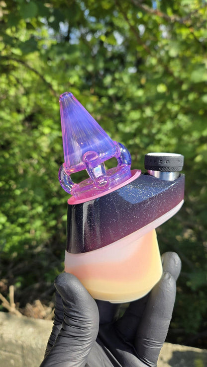 Sleeps - Full Color Faceted With Opal Dry Puffco Peak/Pro Attachment #1