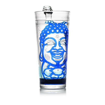 Milkyway Glass - Laughing Buddha 7.5″ Tall Tumbler