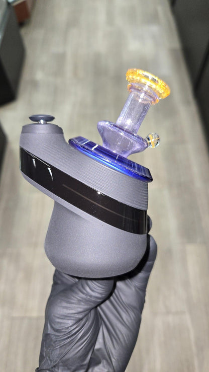 Gatez Glass - Wildberry Dry Top Puffco Peak/Pro Attachment