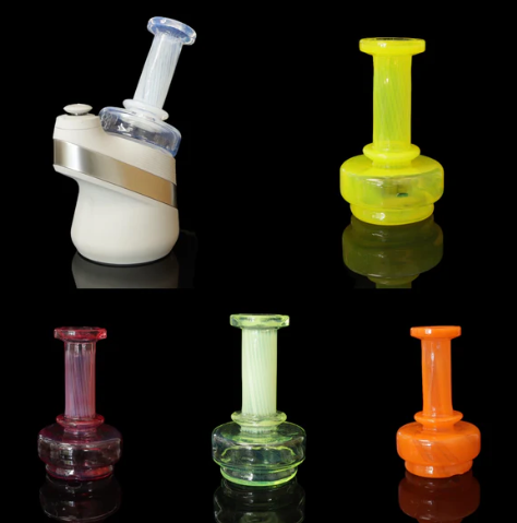 Tokr Glass - V2 Full Color Puffco Dry Top