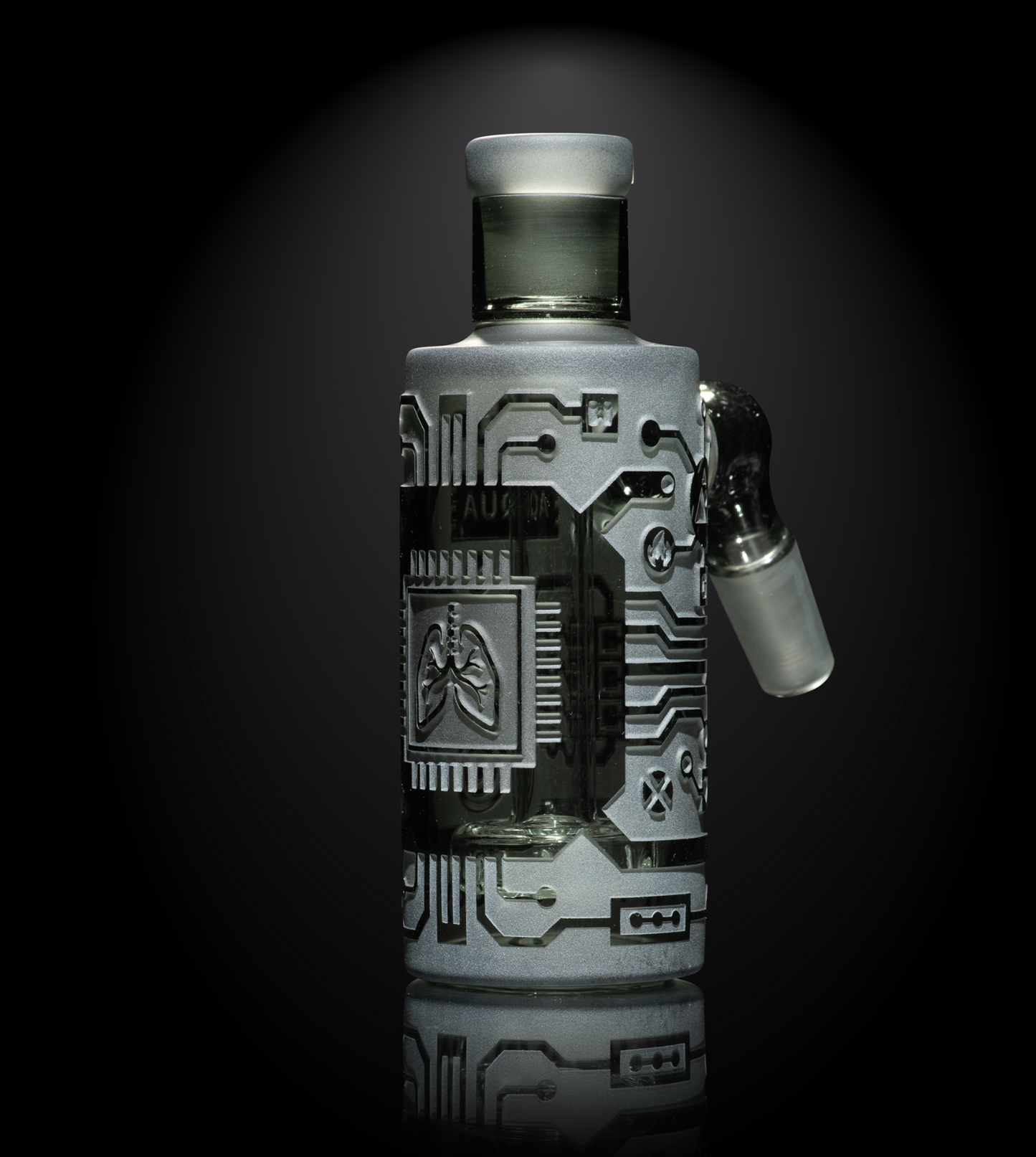 Milkyway Glass - Circuitboard Wet Ash Catcher
