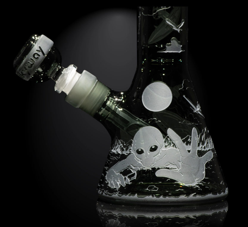 Milkyway Glass - Roswell 1947 10.5″ Beaker Bong
