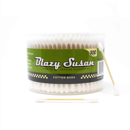 Blazy Susan - White Cotton Buds