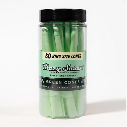 Blazy Susan - Green Pre Rolled Cones 50ct Jar