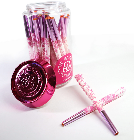 Beautiful Burn Designer Pre-Rolled Cones La Vie en Rose
