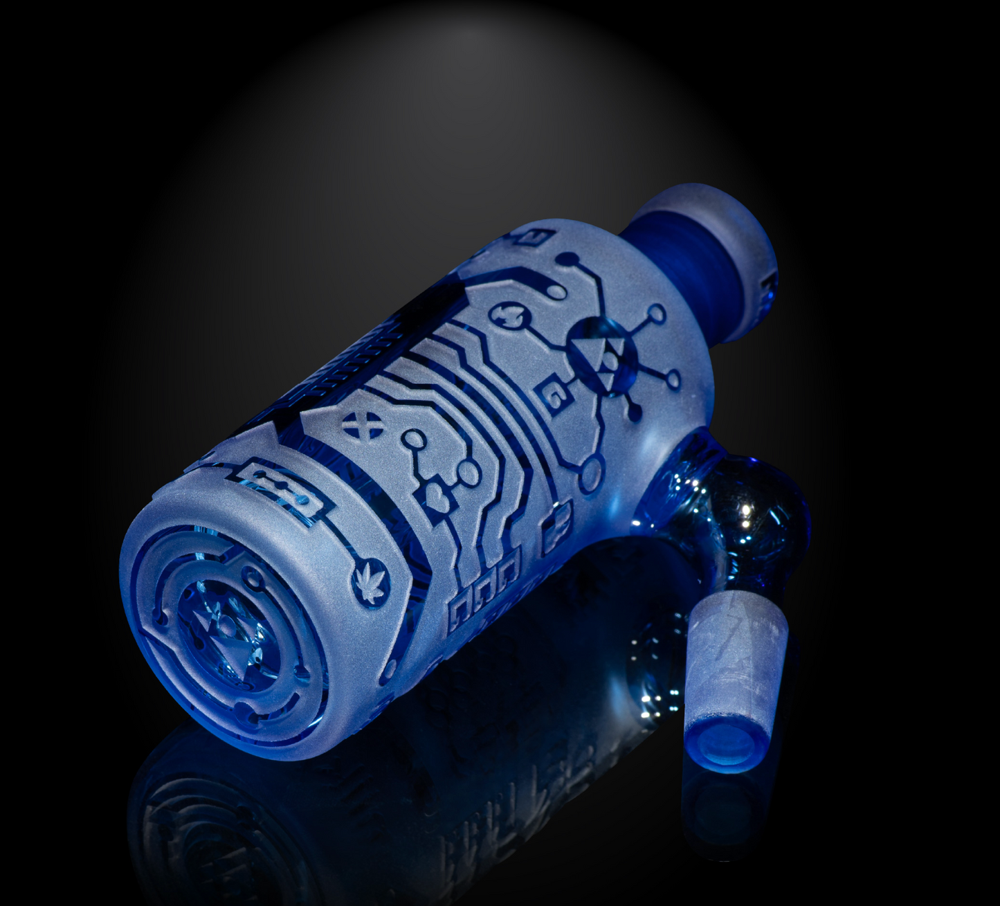 Milkyway Glass - Circuitboard Wet Ash Catcher