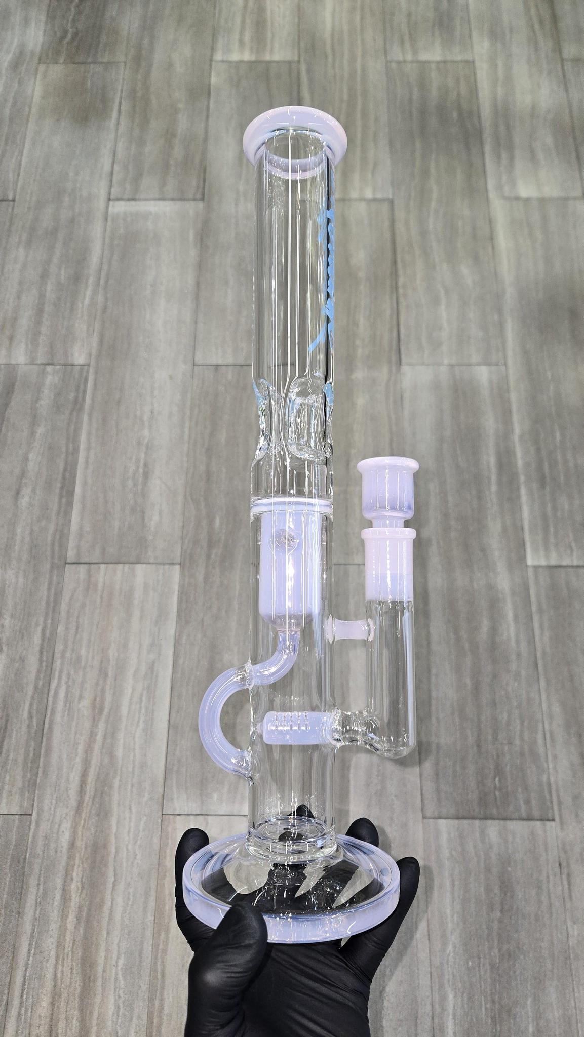 Monark Glass - 15" 50MM Stemline Recycler