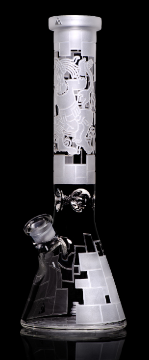 Milkyway Glass - Maya Fort 15″ Clear Beaker Bong