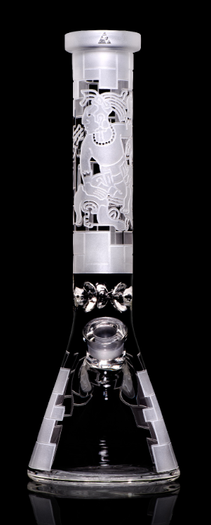 Milkyway Glass - Maya Fort 15″ Clear Beaker Bong