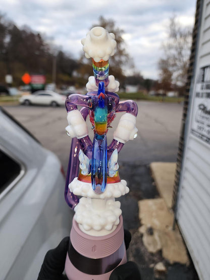 Rj Glass - Toucan Set Wet Puffco Peak/Pro Attachment