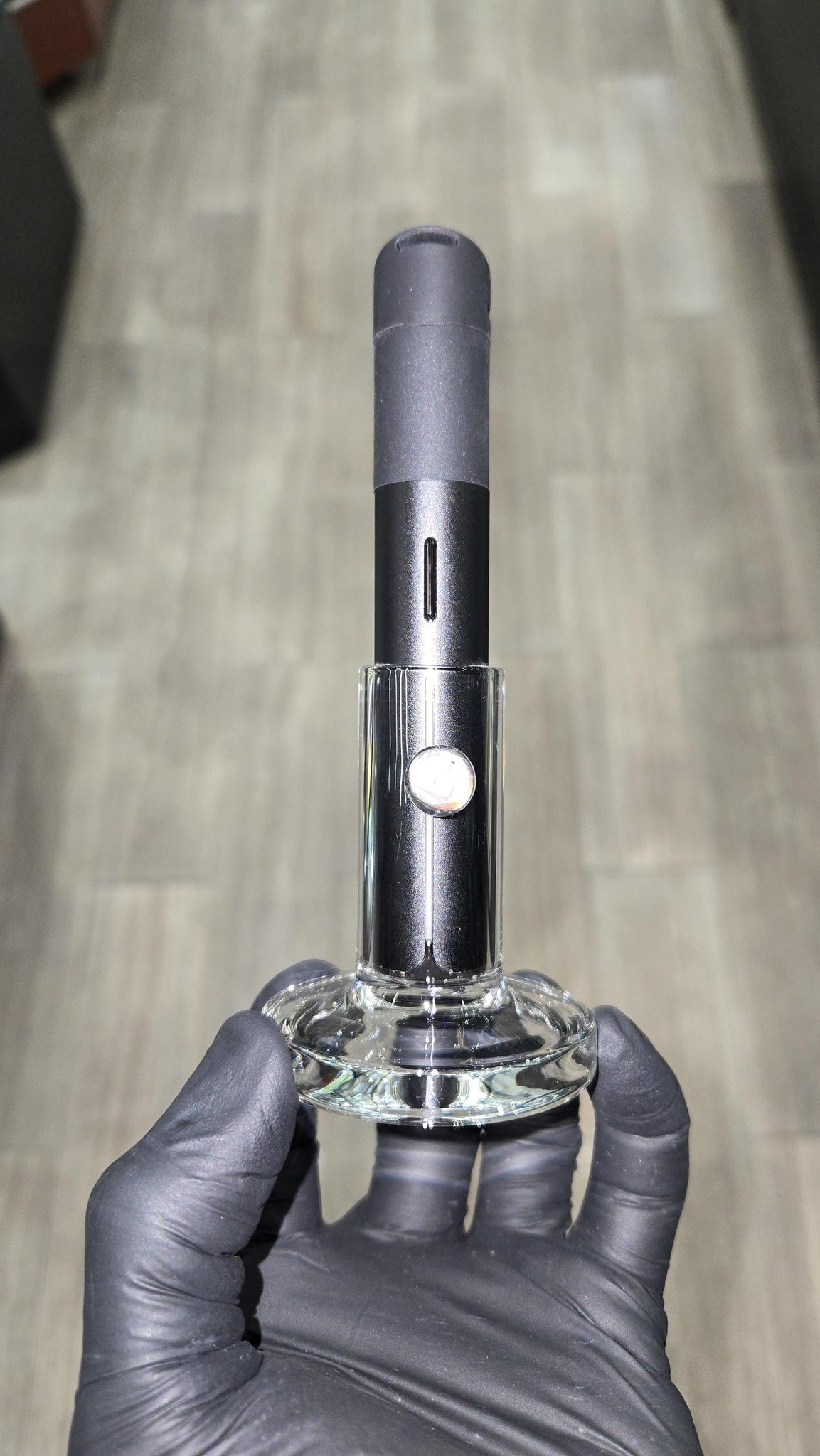 Tokr Glass - Clear Pivot Stand With Opal