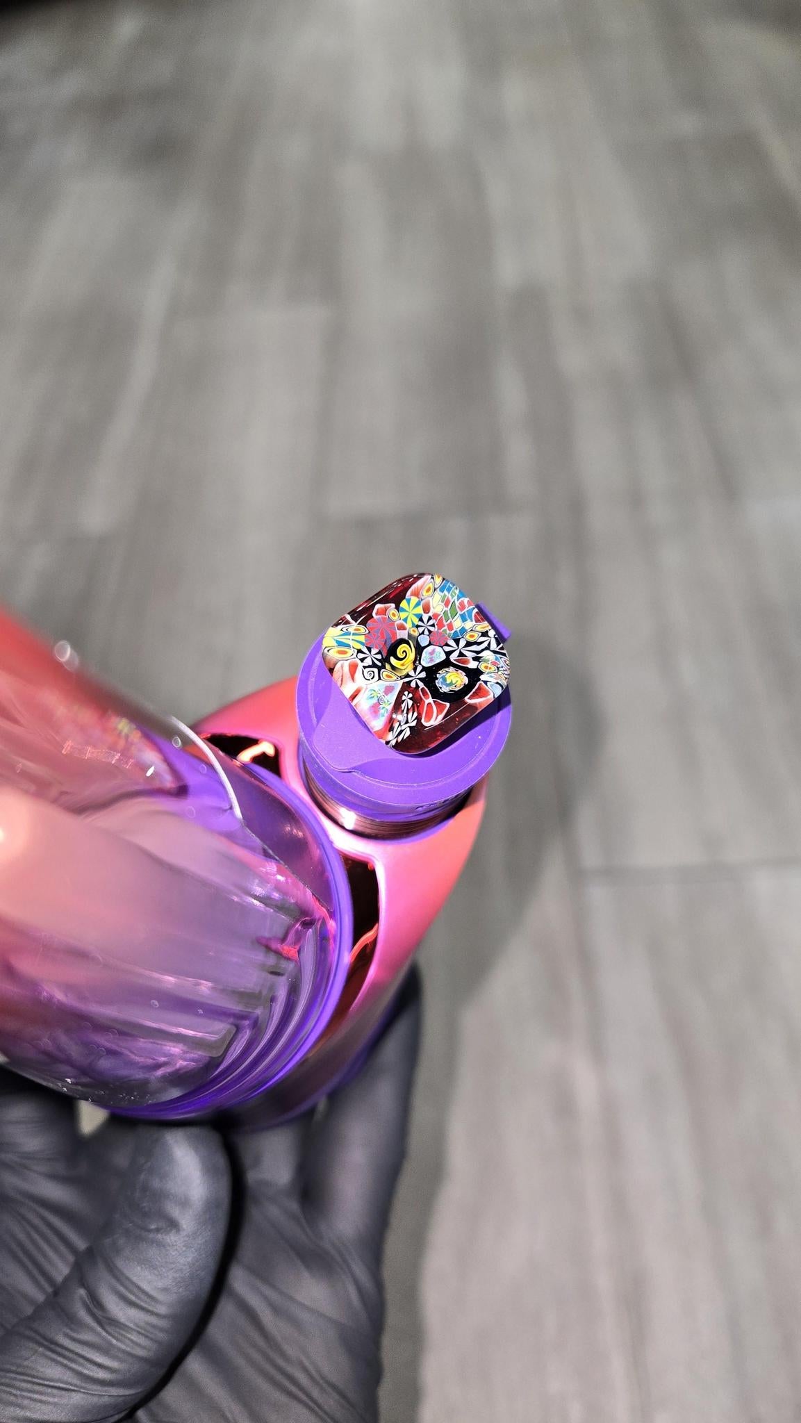 Hefe Glass - Murrine Tile 3DXL Puffco Peak pro Joystick Cap #3