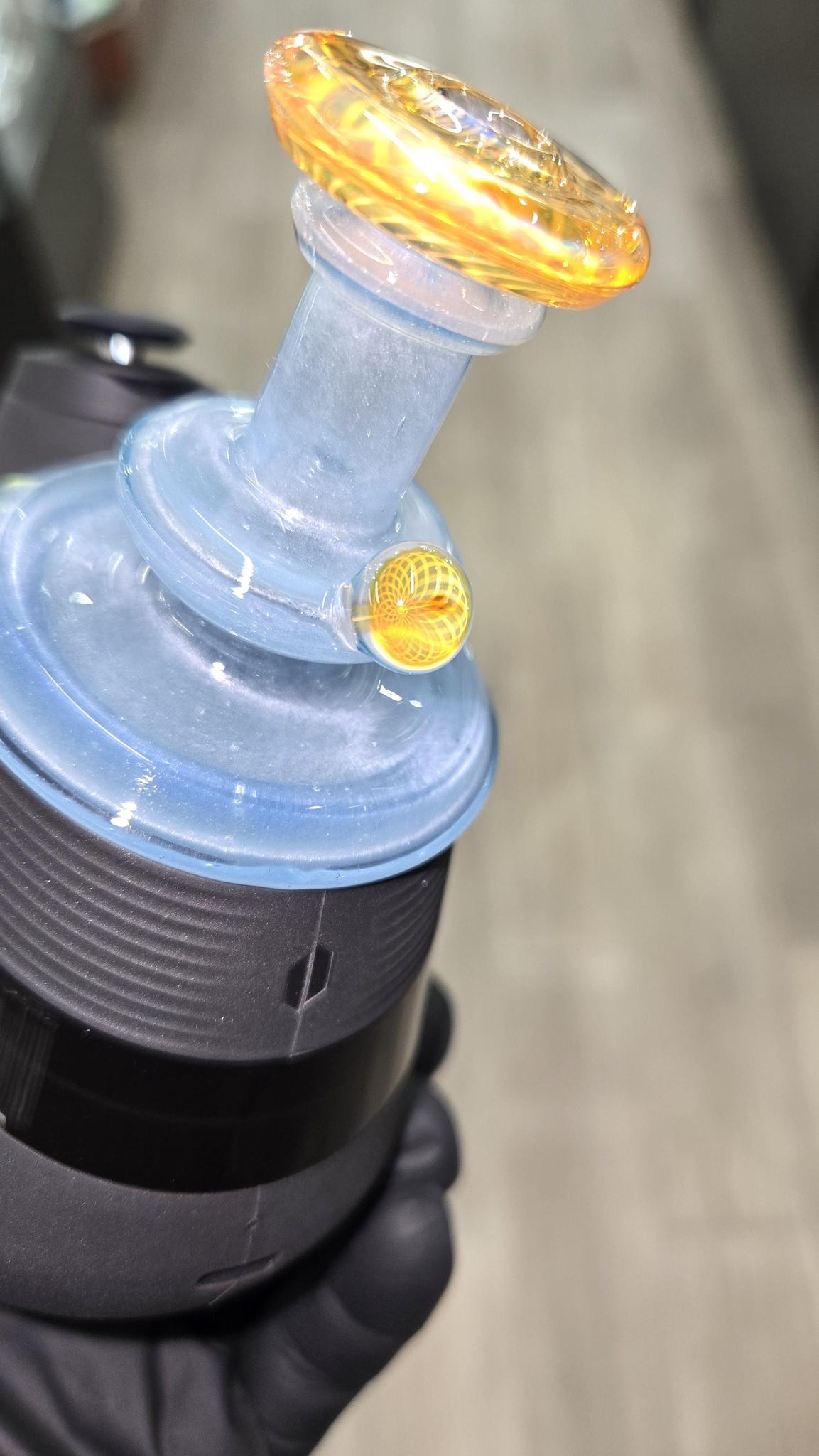 Gatez Glass - Aquaris X Satin Dry Top Puffco Peak/Pro Attachment