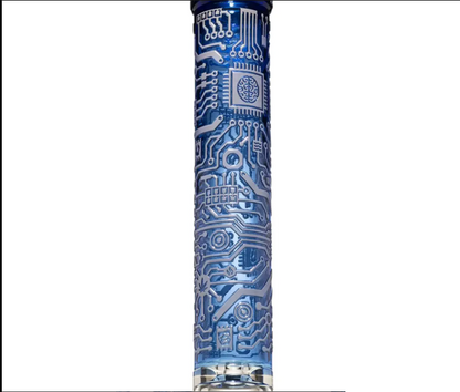 Milkyway Glass - Circuitboard Spectrum 16" Beaker Bong (Limited Edition)