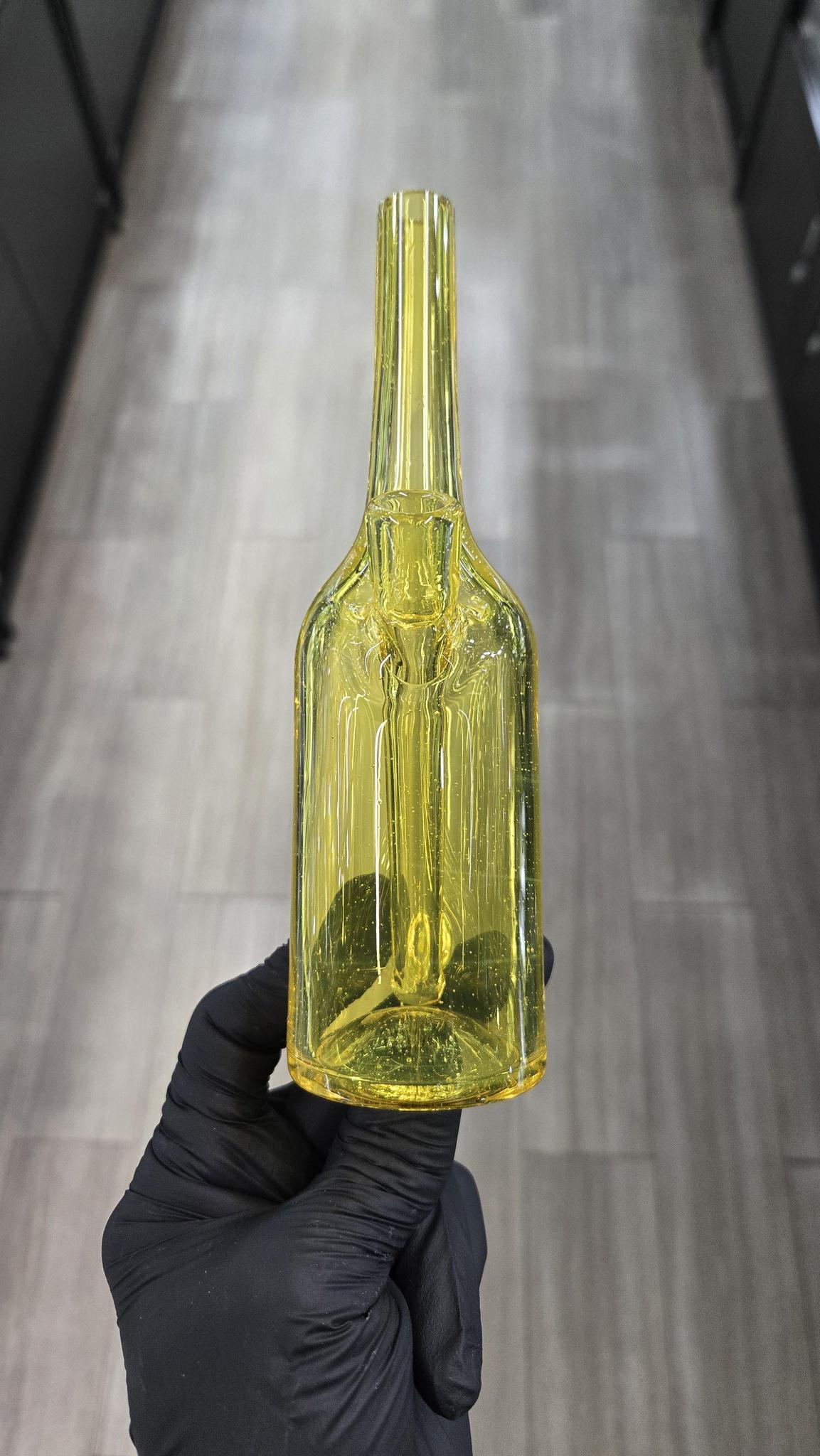 The Glass Mechanic - Terps Encased Opal Sake Bottle