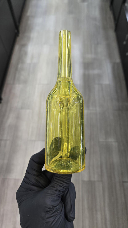 The Glass Mechanic - Terps Encased Opal Sake Bottle