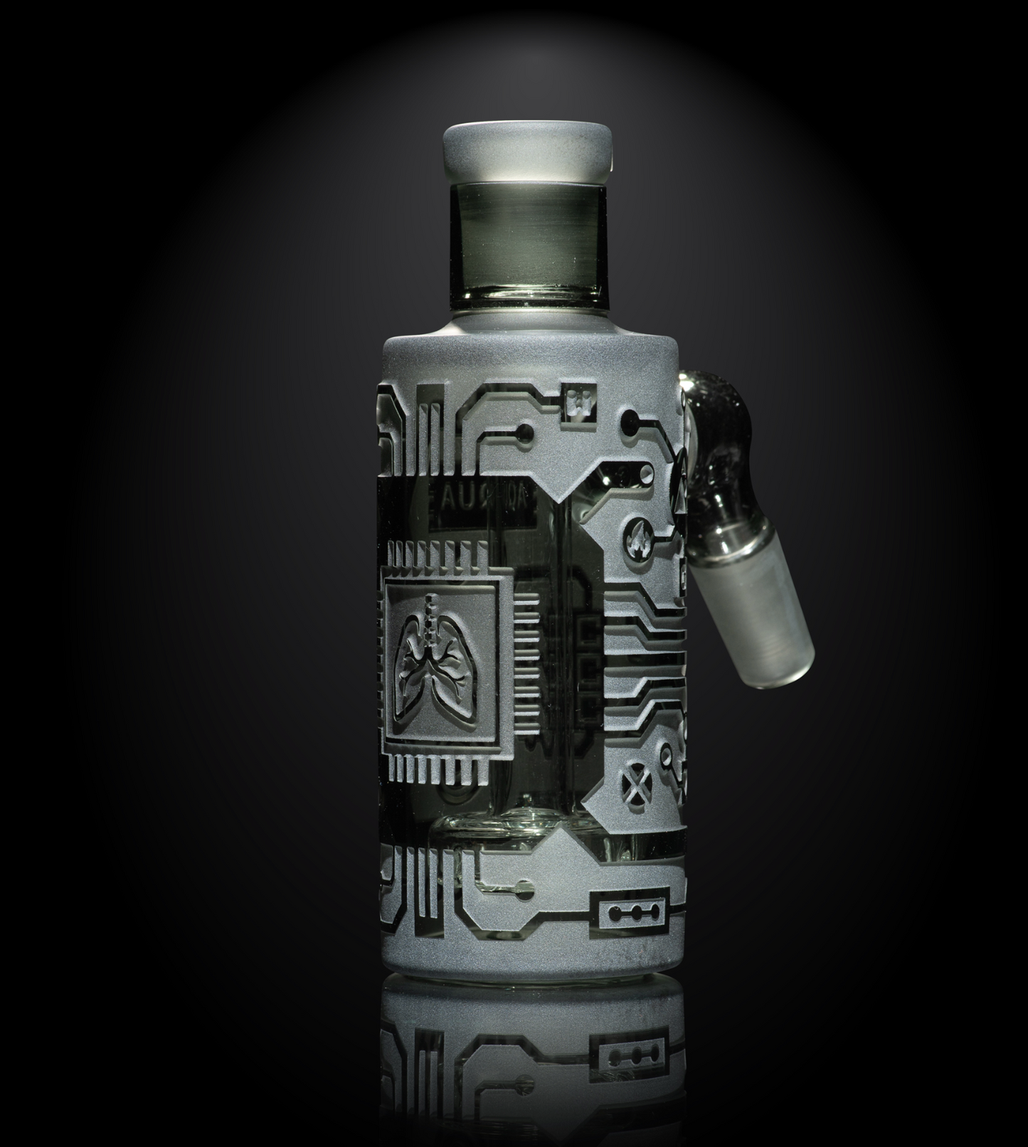 Milkyway Glass - Circuitboard Wet Ash Catcher